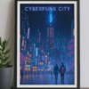 Crayon Shin-chan Framed Anime Movie Poster, Colorful Japanese Cartoon Wall Art
