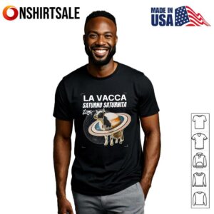 La Vacca Saturno Saturnita Italian Brainrot T-Shirt