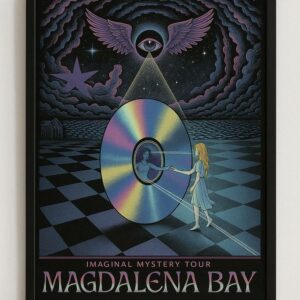 Magdalena Bay Imaginal Mystery Tour Psychedelic Poster
