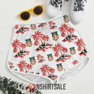 Wrexham AFC Summer Hawaiian Shirt and Shorts Set, Tropical Soccer Beach Outfit For Fans