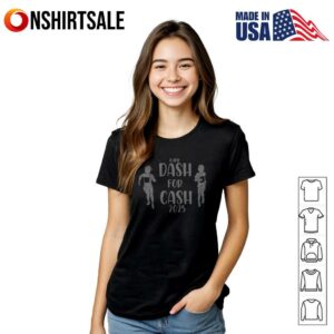 PJP II Dash for Cash 2025 T-Shirt, Fun Run Event Tee for Kids and Family Participants