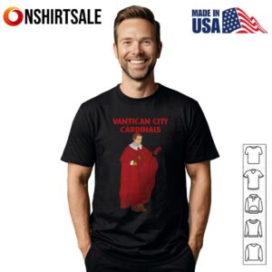 Vatican City Cardinals Funny Catholic Meme T-Shirt, Satirical Religion Sports Parody Tee