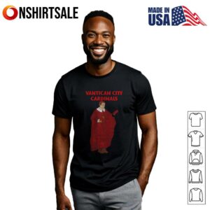 Vatican City Cardinals Funny Catholic Meme T-Shirt, Satirical Religion Sports Parody Tee
