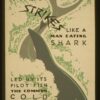 Alloscuba Cyanoprinceps Poster, Guide to the Prehistoric Aquatic Predator, Descendant of Allosaurus